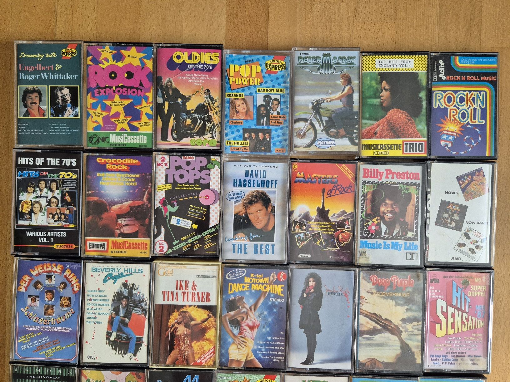 Musicassette: MC Musikkassetten Konvolut – Usato da Vilters venduto da Fleiflomi 2