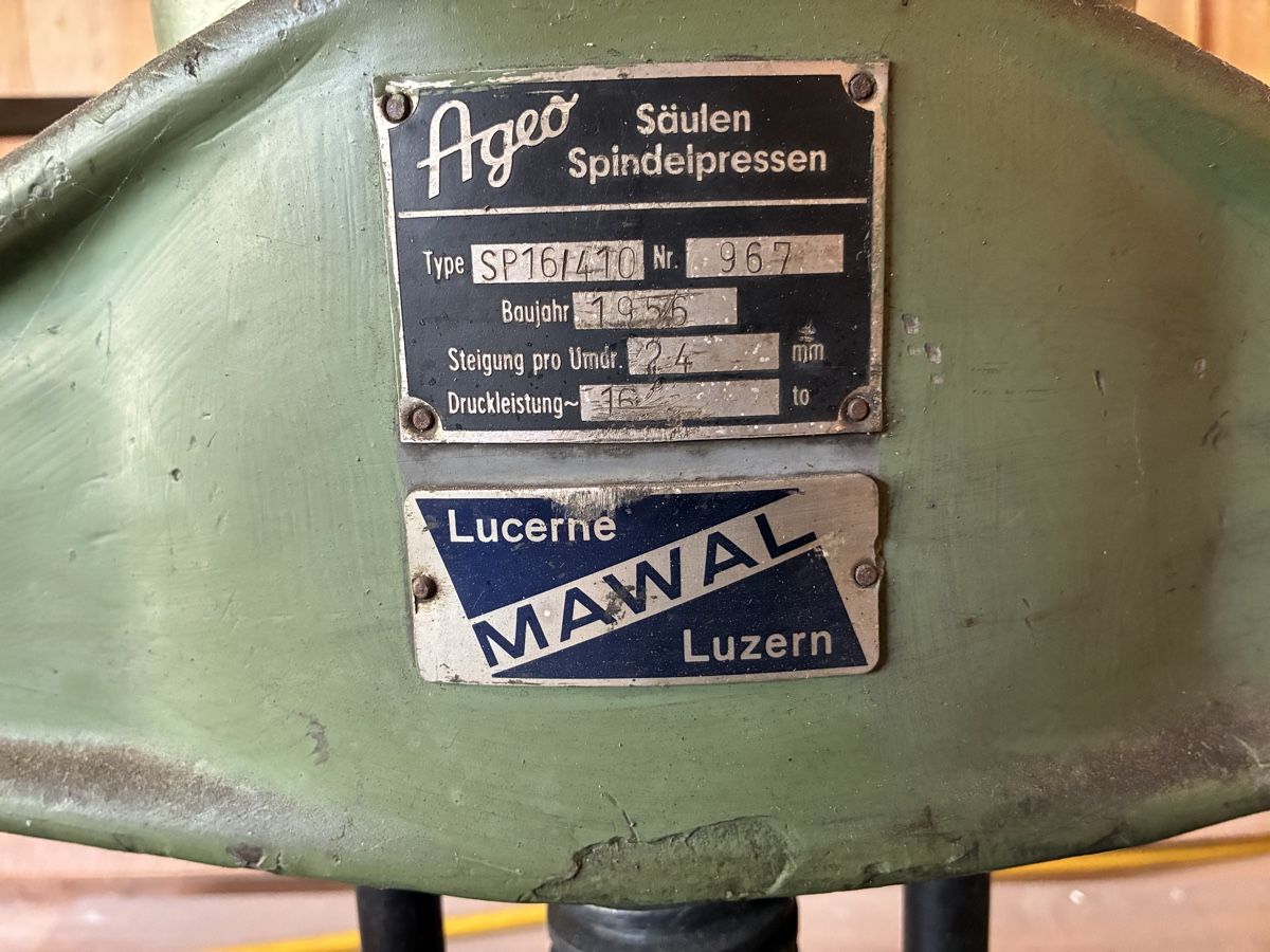 Alle Werkzeuge: Richtpresse robust – Gebraucht aus Schlosswil von Elias_Michel.05 2