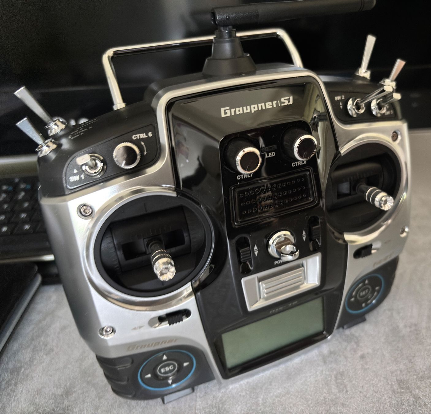 Graupner Telecomando: Funksteuersystem Flugmodelle – Nuovo (secondo la descrizione) da Rorschach venduto da Cherokee08 1
