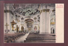 ST. GALLEN - Inneres der Klosterkirche