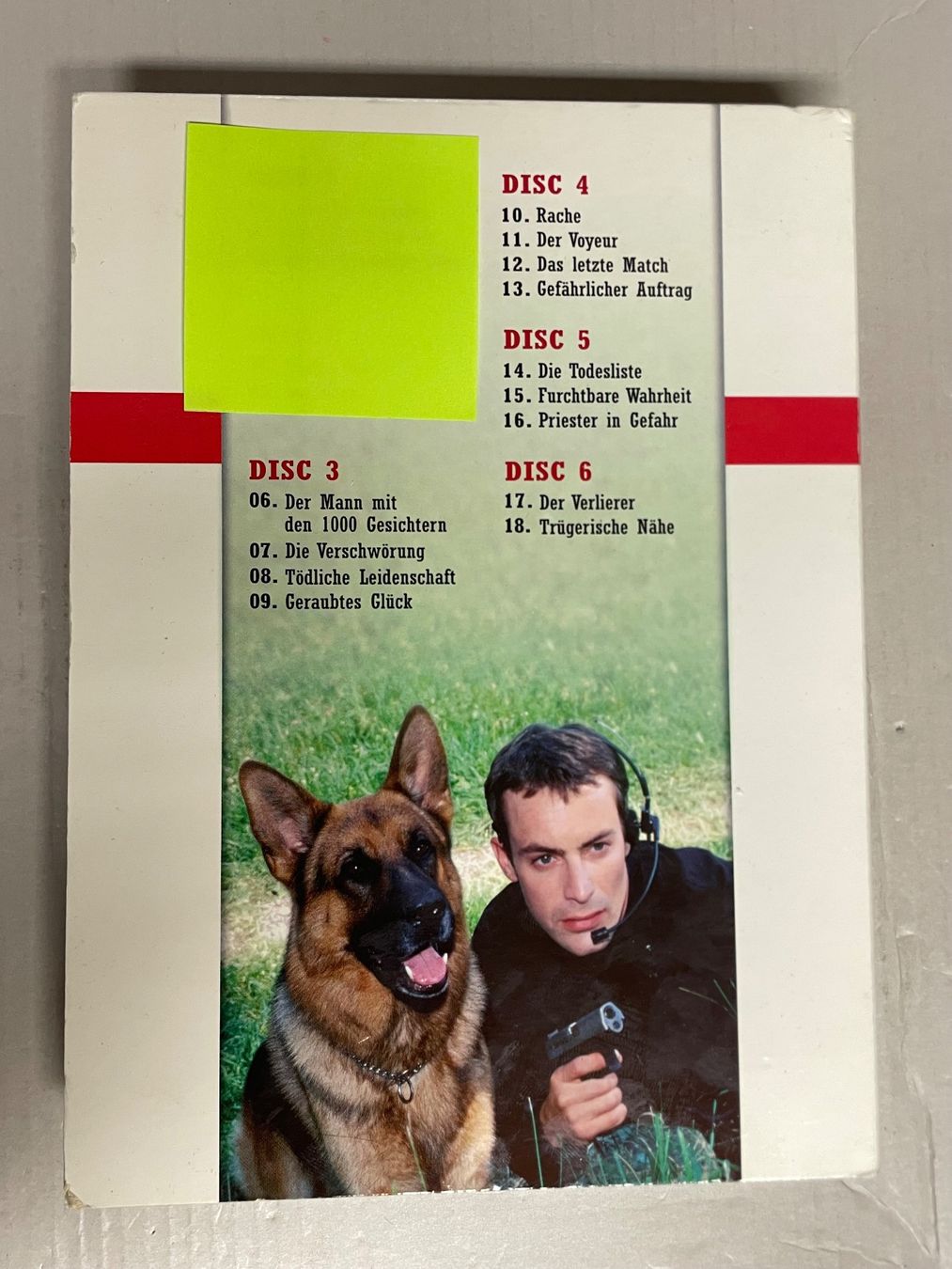 Tutti i DVDs: Kommisar Rex 1. Staffel (Disc 2-6) - Top – Usato da Muri b. Bern venduto da AdidasCollector 1