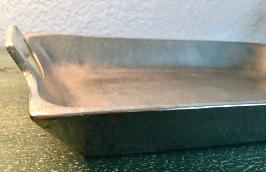 Piatti di portata: Tablett Altsilber 32 x 21 cm – Nuovo (secondo la descrizione) da Kirchdorf venduto da Vintagewunder