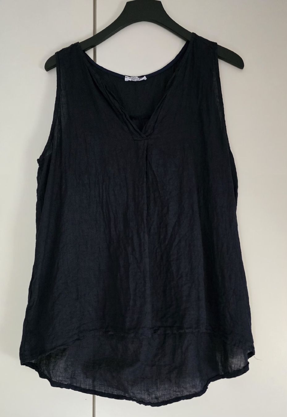 Top: Leinen Top Gr. XL dunkelblau – Nuovo (secondo la descrizione) da Sursee venduto da M_Z