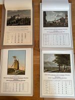 Vintage Kalender Trachten-, Folklore- und Landschaftsbilder