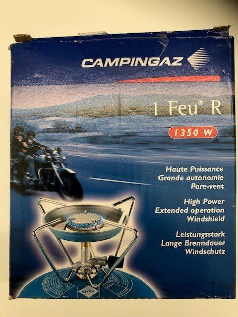 Küchengeräte: Kocher Campingaz 1 Feu R 1350W – Neu und originalverpackt aus Emmenbrücke von GasTec