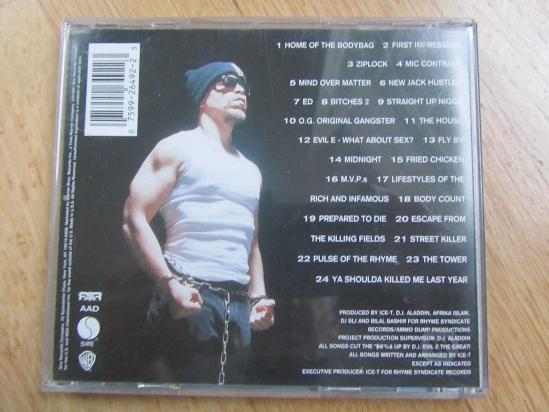 CDs: ICE-T:  Original Gangster – Gebraucht aus Seengen von mikelele 1
