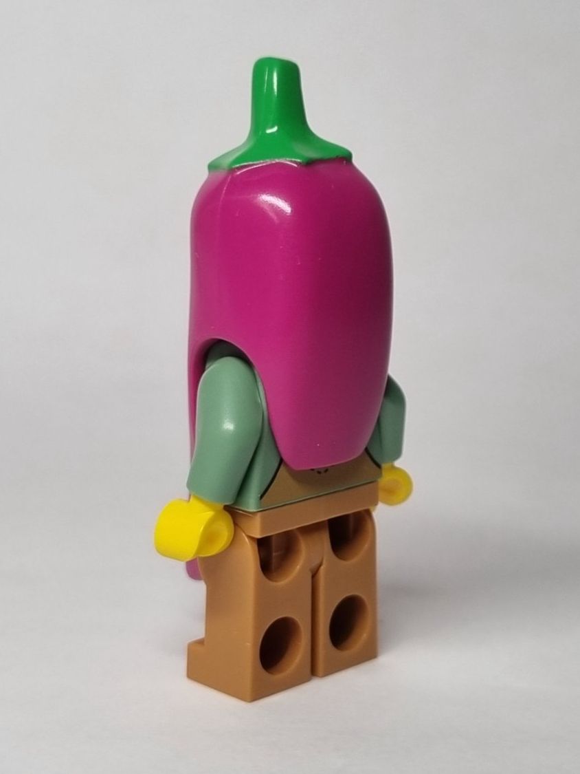 Lego Kit di costruzioni: LEGO BAM Easter 2025 Magenta Chili Pepper Costume Guy – Nuovo (secondo la descrizione) da Basadingen venduto da NekoBricks 6