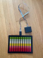 LED- Matrix Audio Visualizer / Gadget reagiert auf Stimme