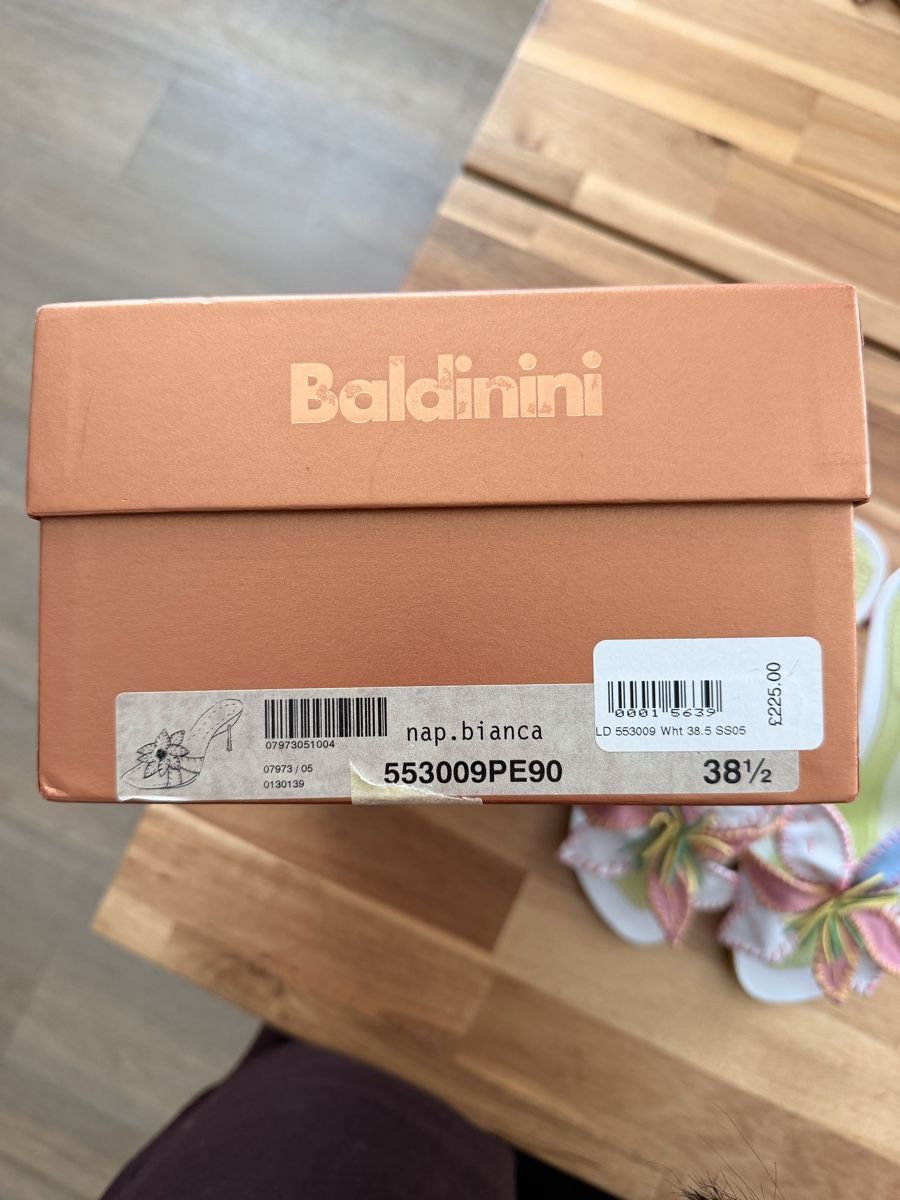 Baldinini Scarpe da donna: Baldinini Pantoletten mit Absatz, Grösse 38.5 – Usato da Muolen venduto da ginmelz 5