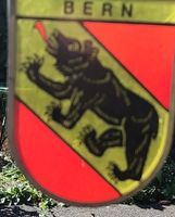 Wappenschild Stadt Bern Metall gebraucht