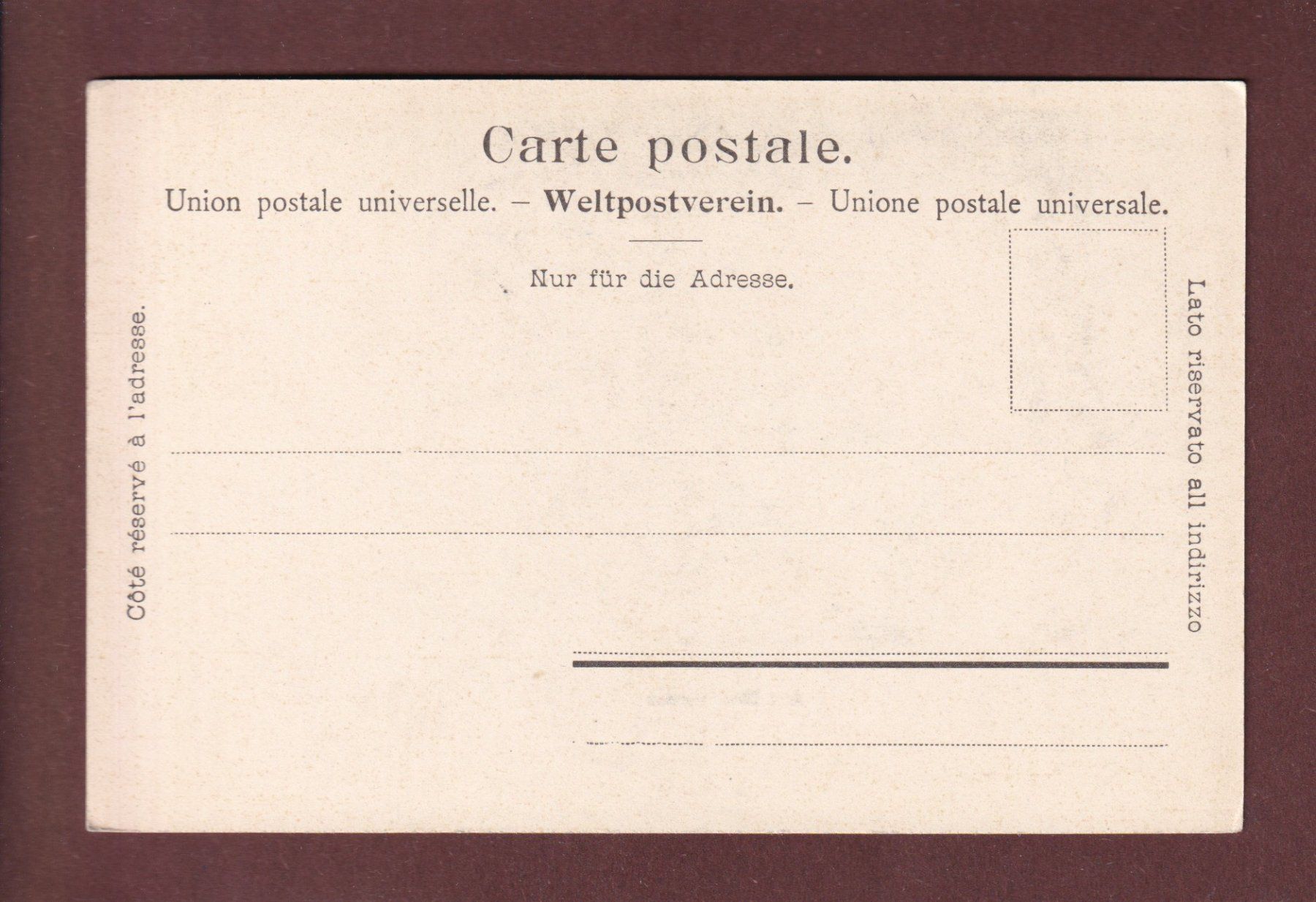 Cartoline postali: Am BRIENZERSEE - 1904 – Usato da Pully venduto da nicecards-shop 1
