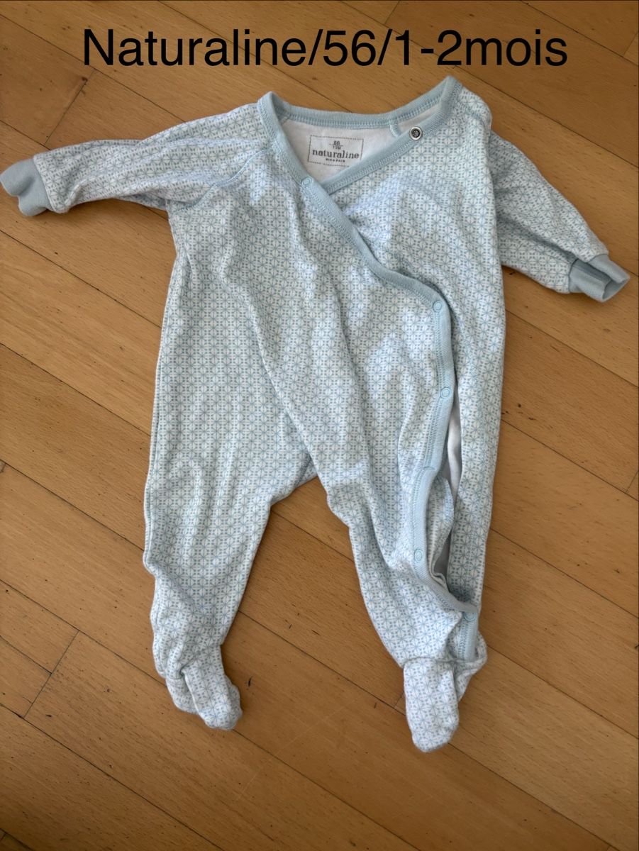Kleiderpakete & -sets: Lot de 6 pyjamas 0-3 mois – Gebraucht aus Biel/Bienne von Milenegc 5
