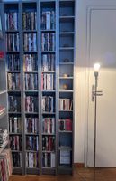 4 IKEA GNEDBY Regale für CDs, DVDs, Bücher, Nippes, silber
