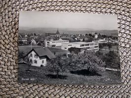 Zurzach Landschaft mit kath. und refor. Kirche AK