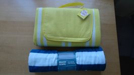 Coop Set Sommer Picknickdecke + Badetuch neu