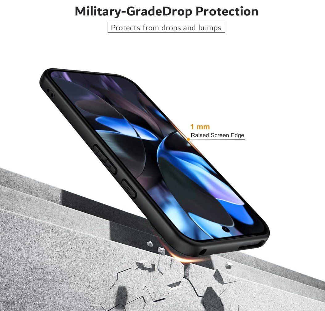 Google Cover & Protezioni schermo: Google Pixel 9 Pro Hülle Case black matt TPU dünn weich – Nuovo e nell'imballaggio originale da Rorschacherberg venduto da elektrofreak 2