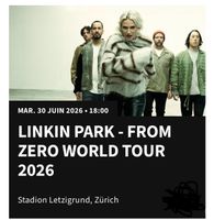 Linkin Park 30.06.2026 – Stehplatz vorne (Letzigrund Zürich)