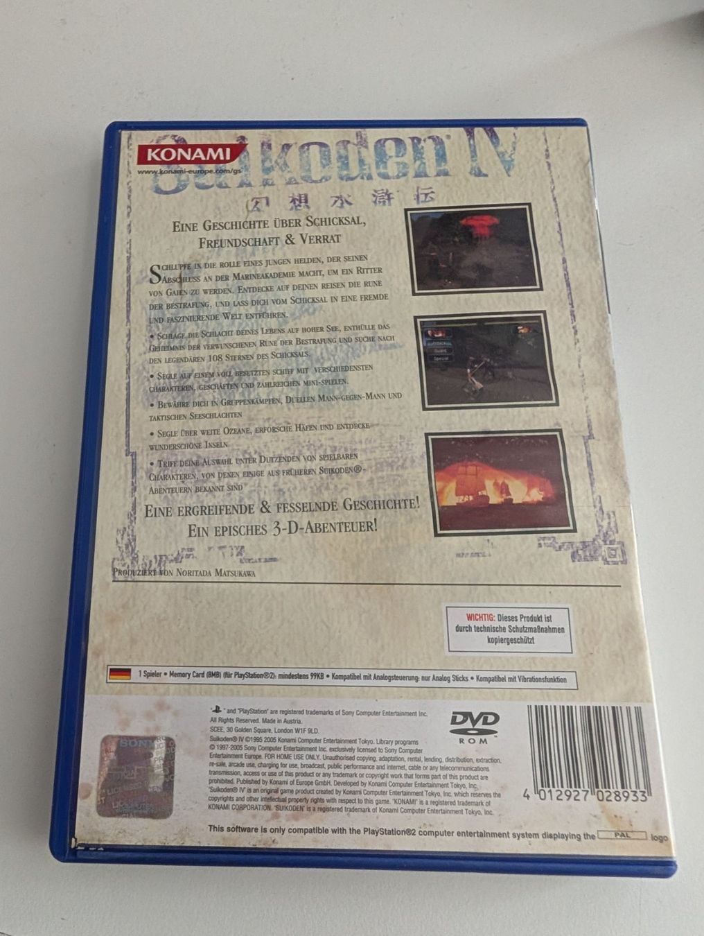 Sony Spiele: Suikoden IV - Playstation 2 Game – Gebraucht aus Hünenberg See von SpecialEditionGaming 1