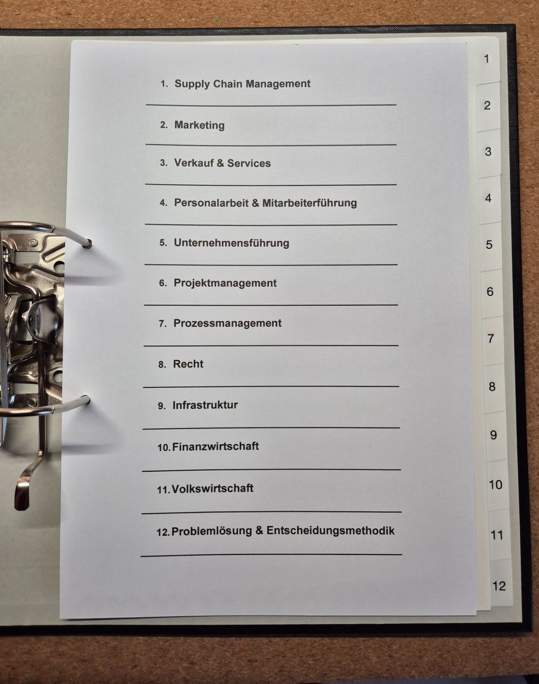 Classeurs: Zusammenfassungsordner "Technischer Kaufmann" – Neuf (Voir description) à Reitnau par twixi88 1