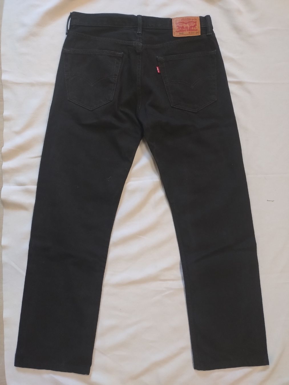 Levi's Jeans: Jean Levi's 505 noir W33 L34 – Usato da Farvagny-le-Grand venduto da LaCaverne 4