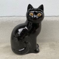 Lisa Larson Gustavsberg Sweden, Katze, Midi 21cm,