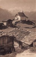 Bettmeralp, Kapelle, um 1925