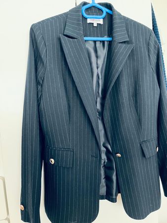 Morgan Blazer - dunkelblau Nadelstreifen - 40 - wie neu
