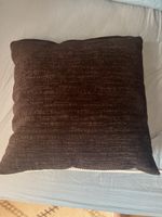 2 schicke Kissen, schwarz, Cordoptik