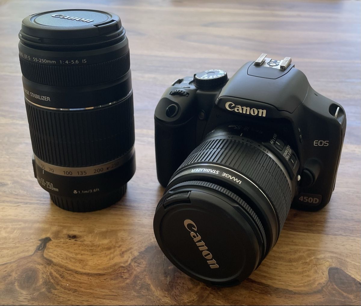 Canon Appareil photo: Canon EOS 450D + 2 Objektive  – D'occasion à Allschwil par sch_h6c9