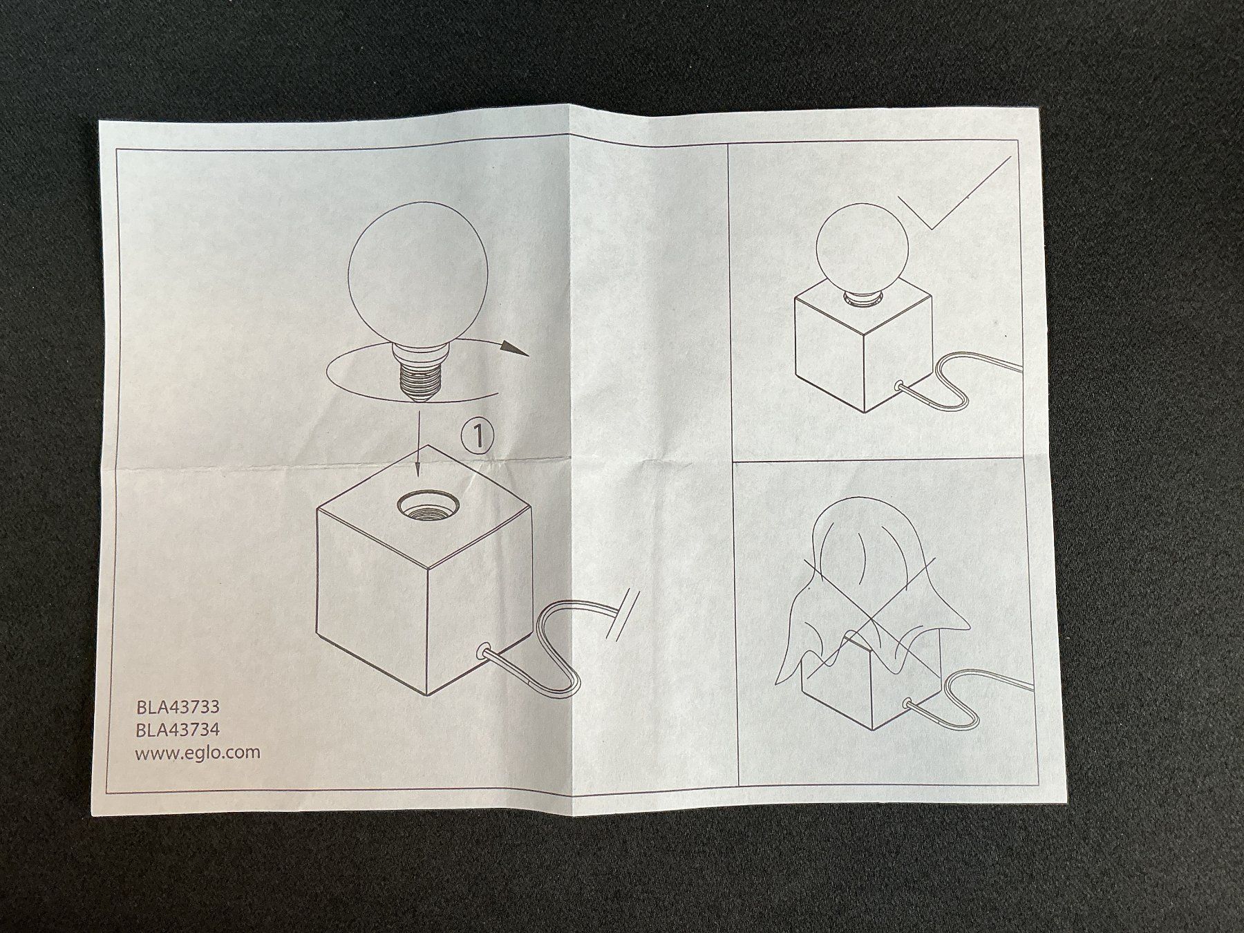Eglo Lampade: EGLO Tisch - Lampe – Nuovo (secondo la descrizione) da Richterswil venduto da Restwert_Richterswil 5