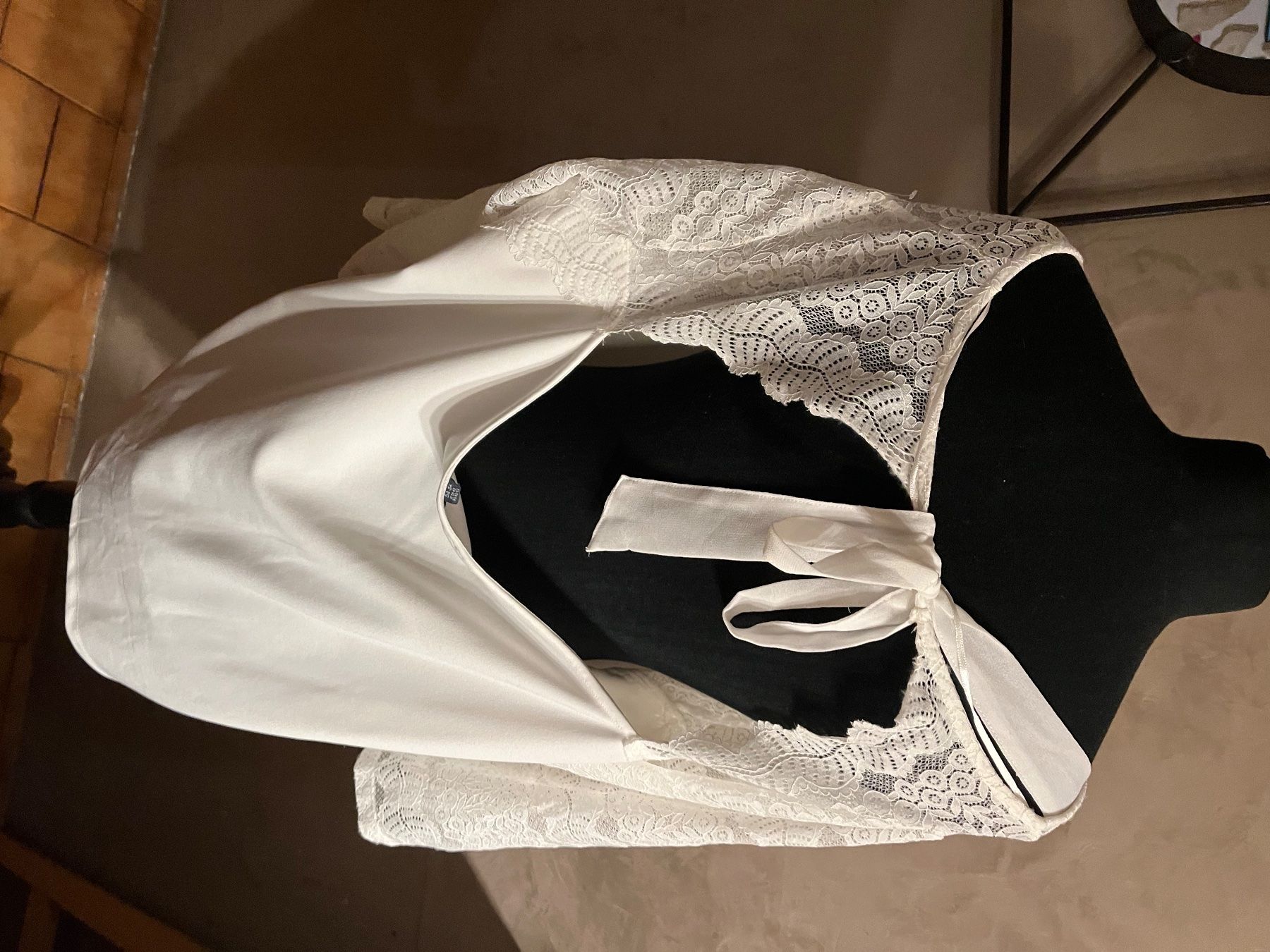 Camicette: Blouse blanche taille 54/56 moi – Nuovo e nell'imballaggio originale da Veyrier venduto da kimedovapa 1