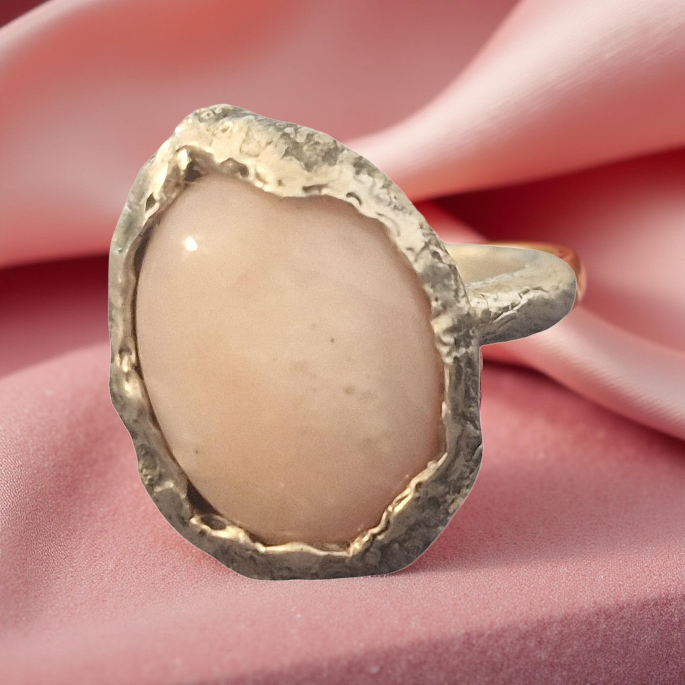 Anelli: Ring Silber mit rosa Andenopal, Grösse 51 – Nuovo e nell'imballaggio originale da Aarau venduto da Schmuckhoehle_MD 4