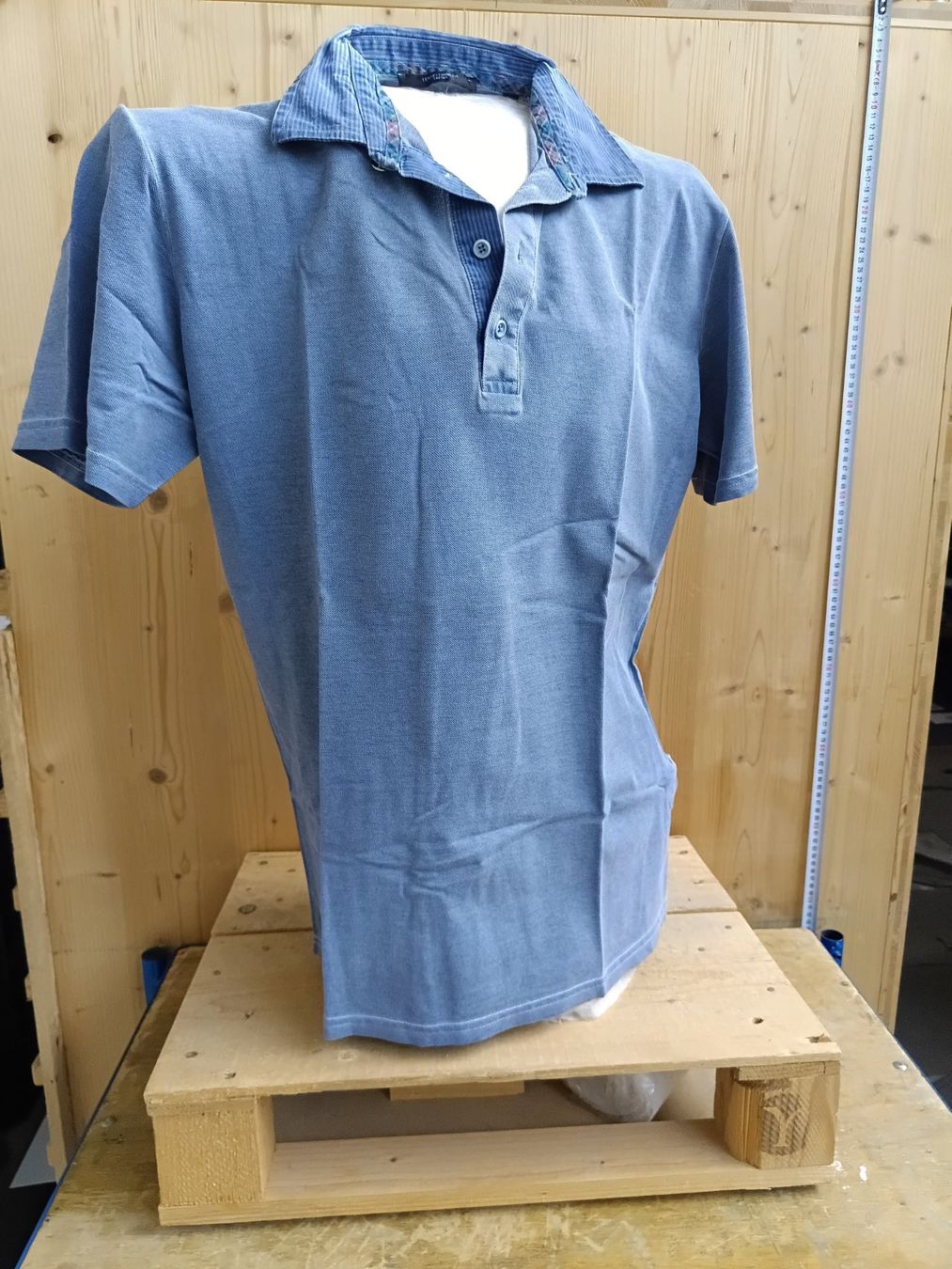 Polo-Shirts: Polohemd Herren Jeans-blau – Neu (gemäss Beschreibung) aus Wängi von Ladys_First