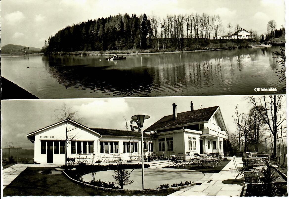 Cartoline postali: Restaurant Gübsensee St. Gallen - W. – Usato da Hochdorf venduto da Ziegel-16