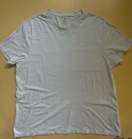 T-Shirt Off-White, H&M, Grösse XL