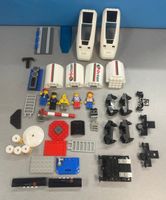 Lego Eisenbahn Zubehör Teilemix mit 5 Figuren gemäss Fotos