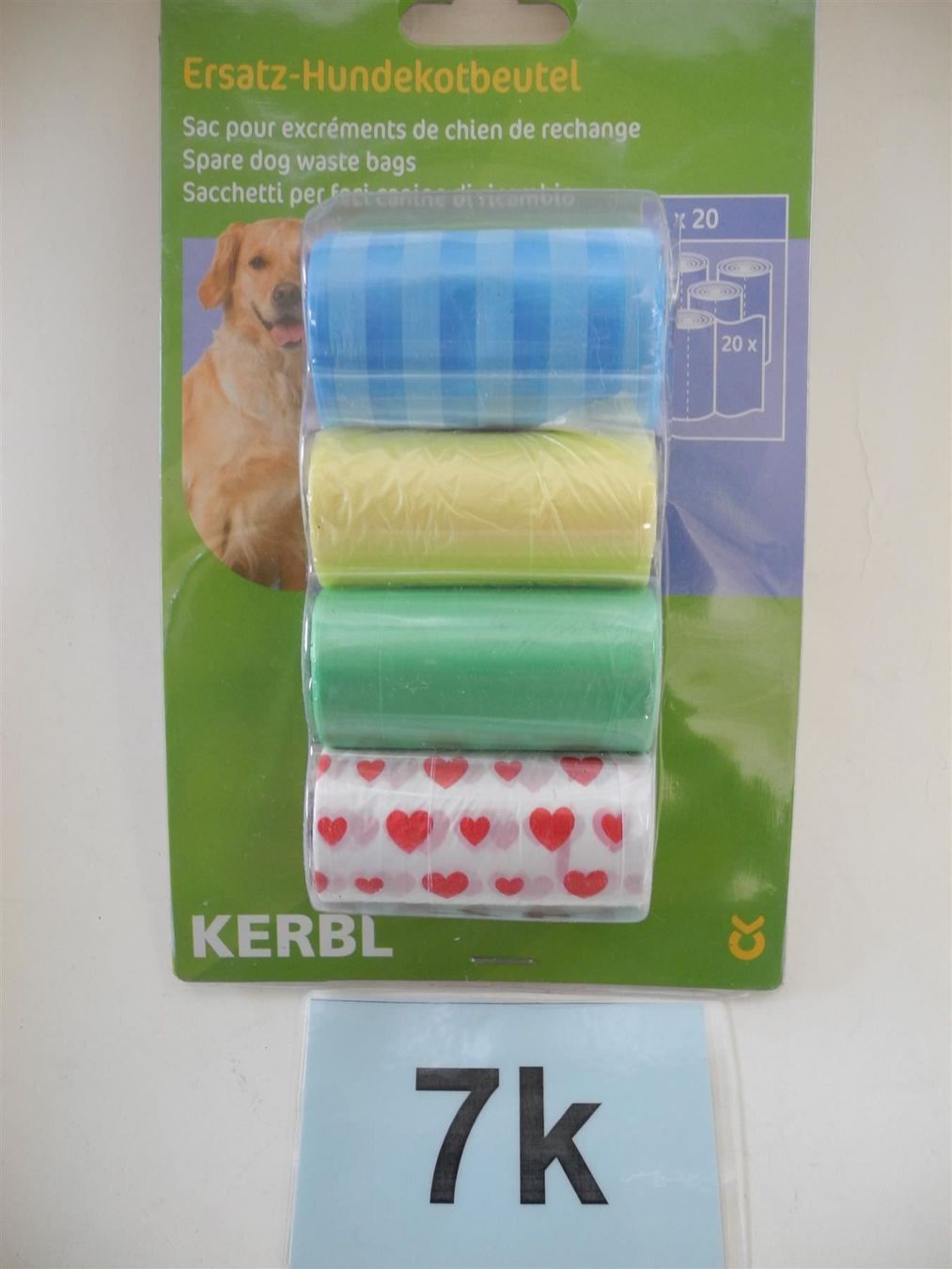 Cestini per rifiuti: 4 Pack Hundekotbeutel, Nr. 7k – Nuovo e nell'imballaggio originale da Kottwil venduto da Crazyrolf