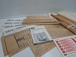 Graupner Adler von Lübeck – Holzmodellbausatz Massstab 1:90