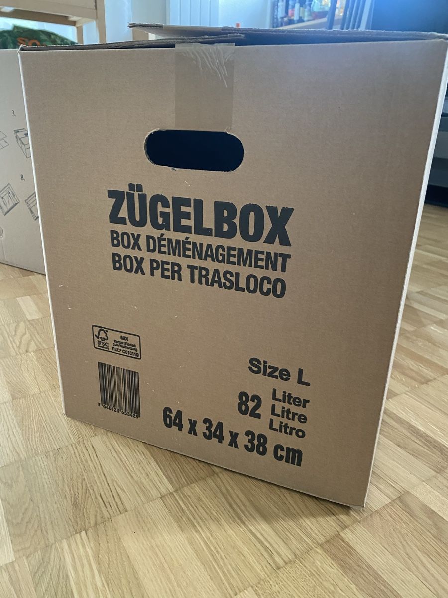 Cartoni: Set à 26 Zügelschachteln – Usato da Fehraltorf venduto da Miglee954 2