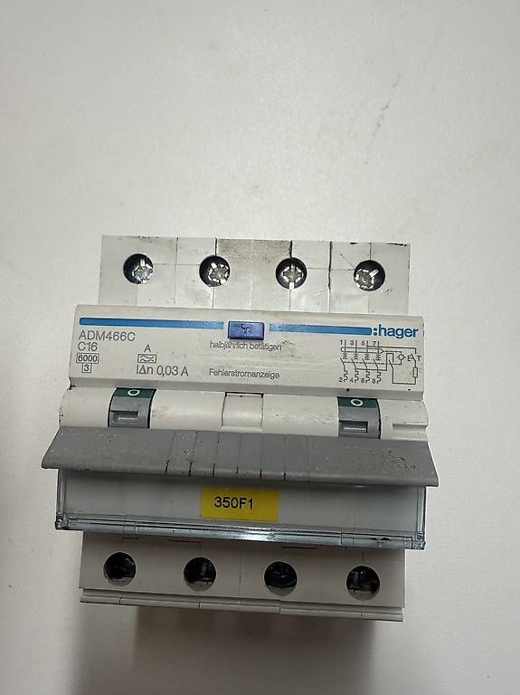 Interruttori: Hager FI/LS-Schalter  – Usato da Birrhard venduto da fou_9pgm 4