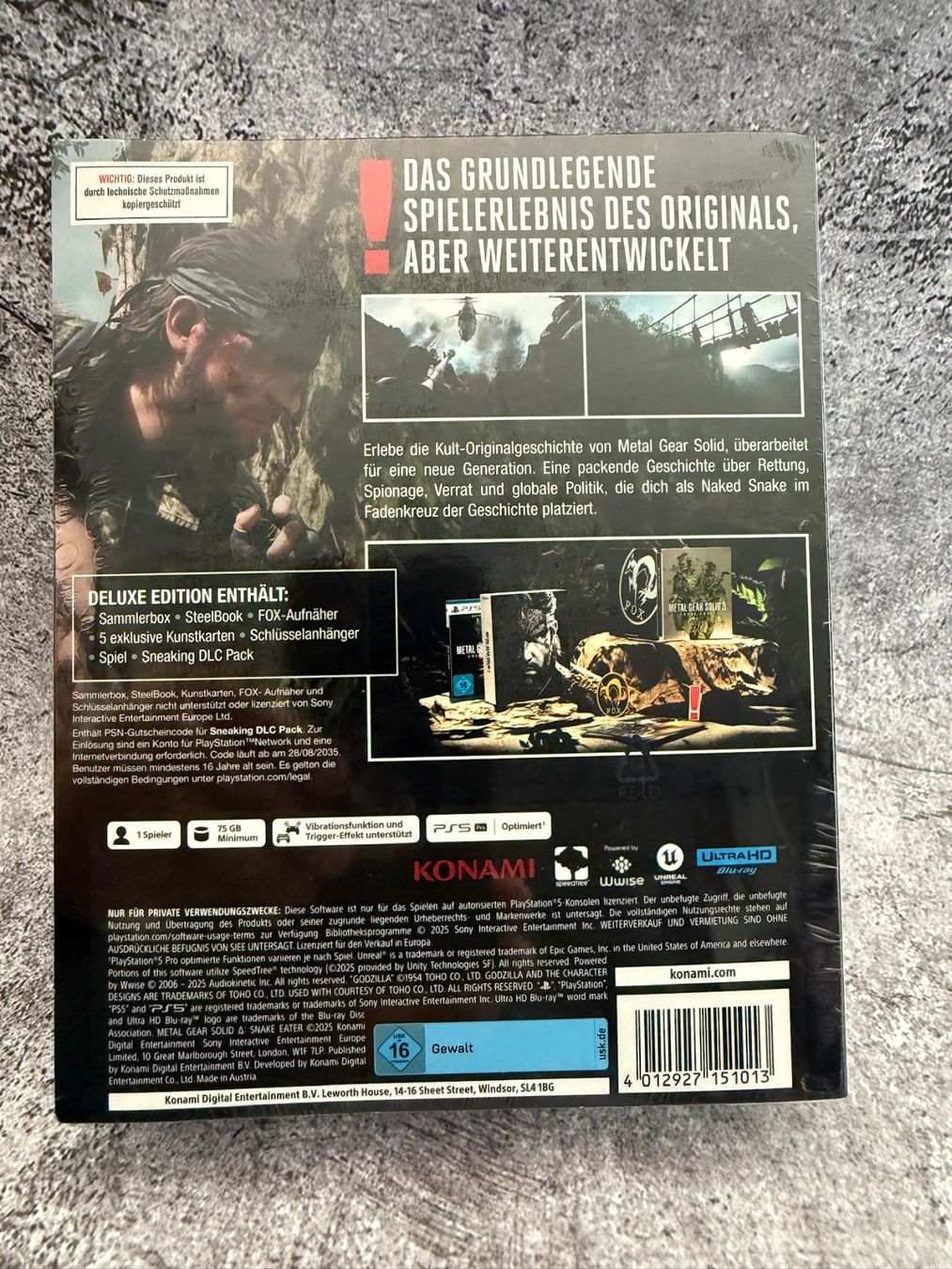 Giochi: Metal Gear Solid Delta Snake Eater  I PS5 I NEU – Nuovo e nell'imballaggio originale da Küssnacht am Rigi venduto da Bionicmax 1