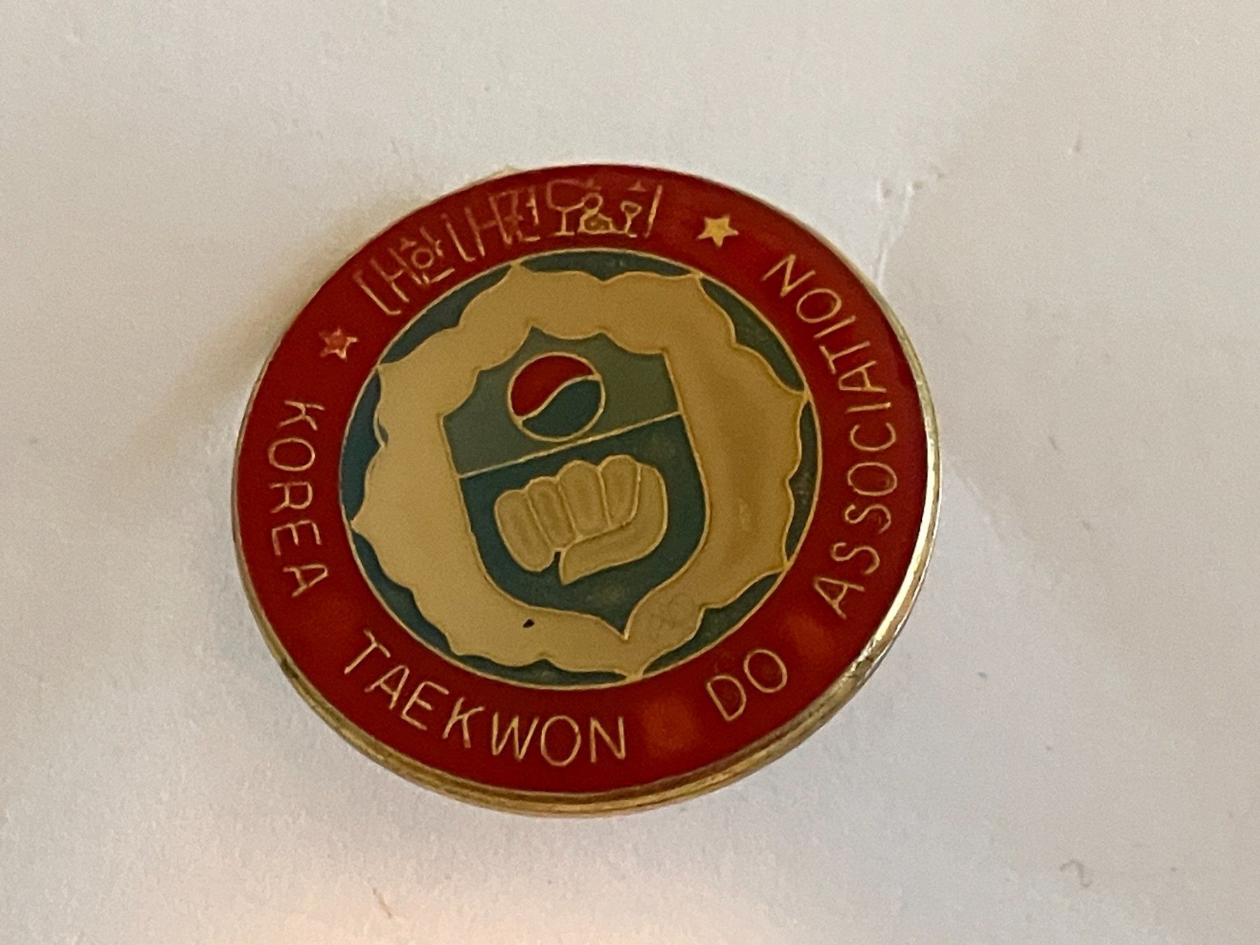 Placchette & Badge: 1 Pin Taekwon do Association Korea – Usato da Basel venduto da djwwpp