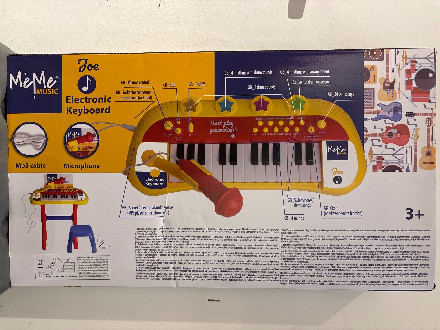 Giocattoli: Kinderkeyboard mit Mikrofon🎹 – Nuovo e nell'imballaggio originale da Oberegg venduto da MR-shop 1