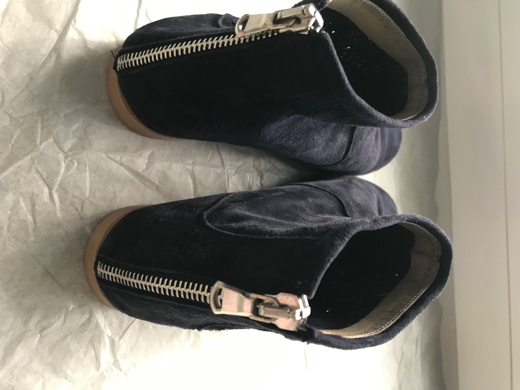 Scarpe da donna: Stiefelette blau Eduardo Beni – Usato da Niederteufen venduto da mix18 5