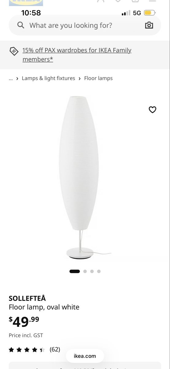 Ikea Lampes: Lampe à pied  – Neuf (Voir description) à Genève par vic_dby5