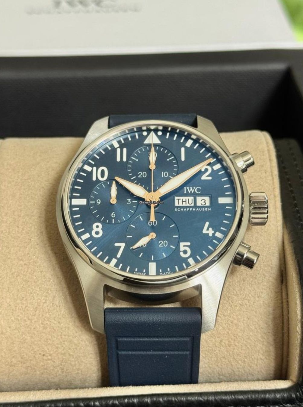 IWC Uhren: IWC Pilot Chronograph 41 Le Petit Prince Full Set – Neu und originalverpackt aus Burgdorf von dartmaster1 1