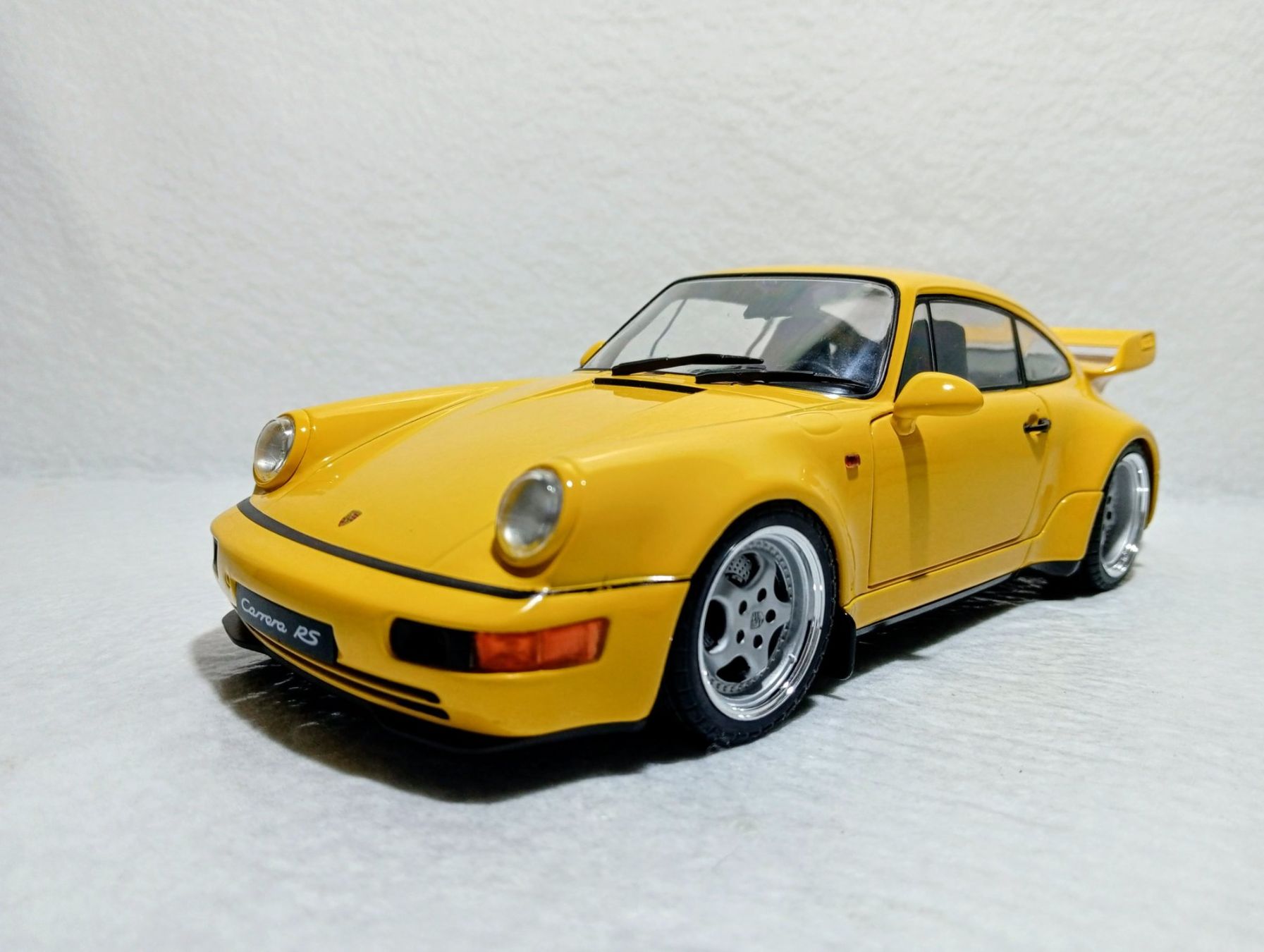 Porsche Modellini d'auto: Porsche Carrera 911 3.8 RS – Nuovo e nell'imballaggio originale da Huttwil venduto da Secondtrain