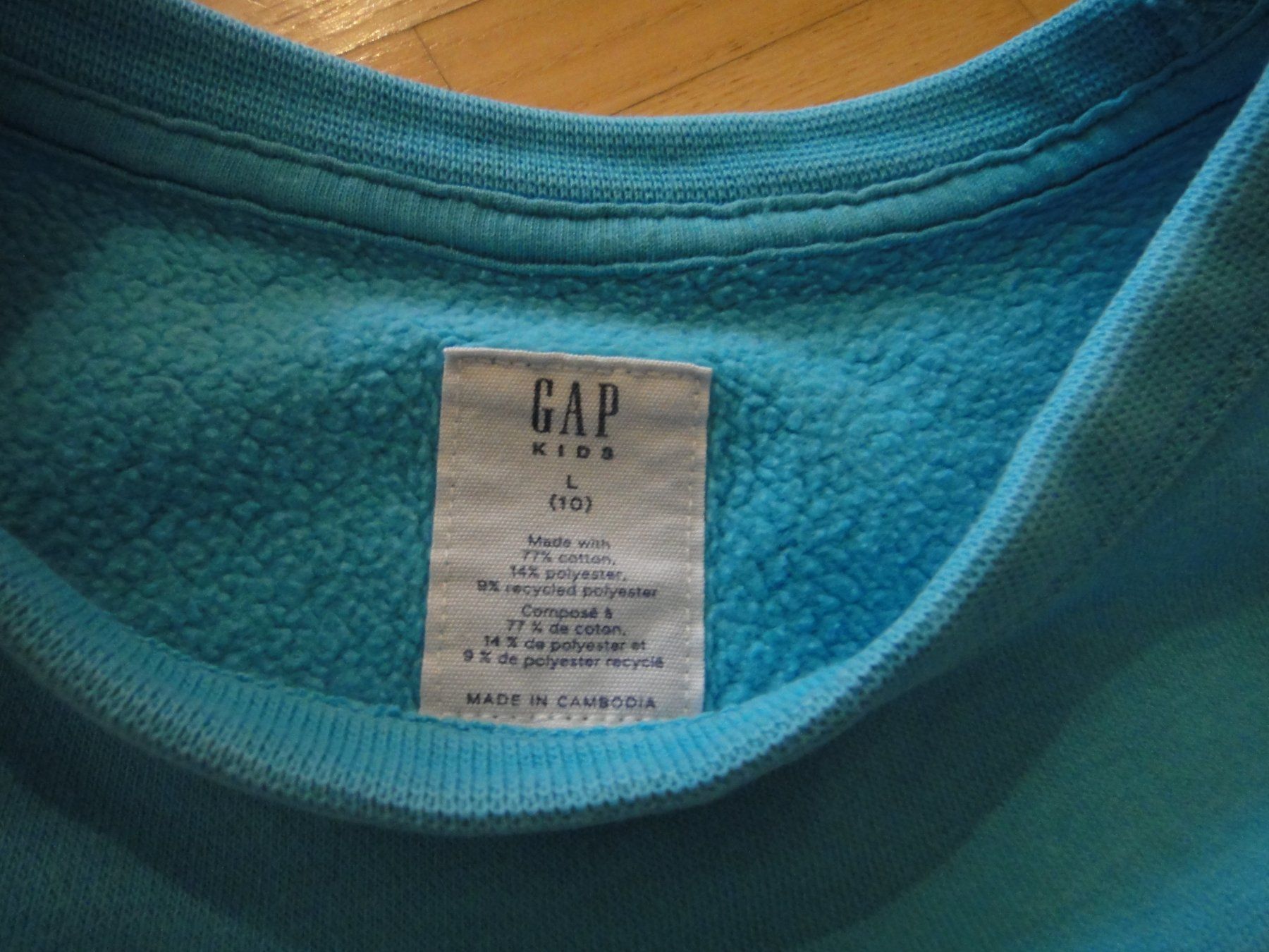 Gap Maglioni & Felpe: Gap Kids Pullover blau Verlauf Grösse L – Usato da Winterthur venduto da LemonTree5 2