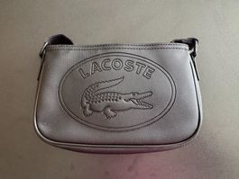 Sac bandoulière Lacoste noir élégant - comme neuf!