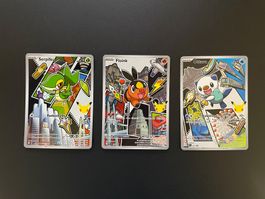 Pokémon First Partner Gen 5 Serpifeu, Floink & Ottaro